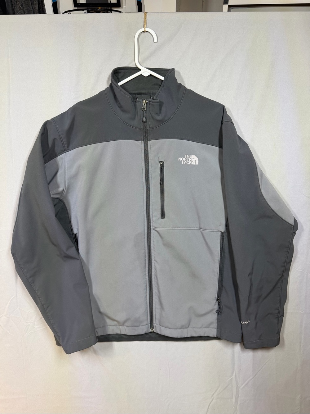 The North Face Men’s Two-Tone Gray Softshell Jacket